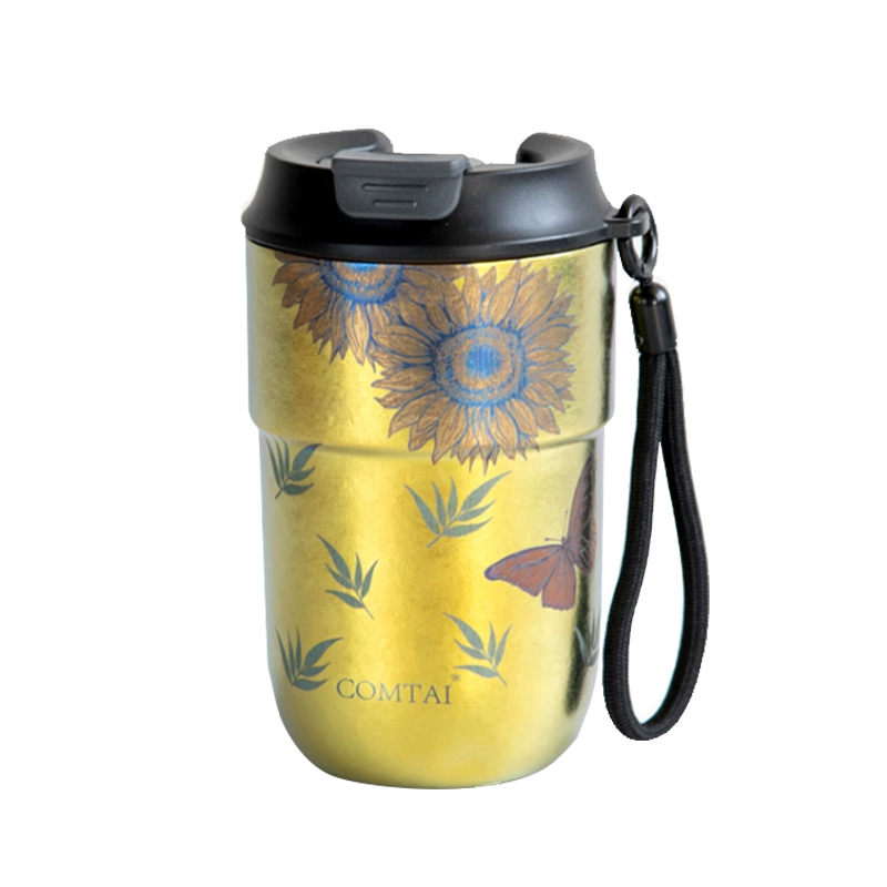 Temperature-Measuring Children's Insulated Mug