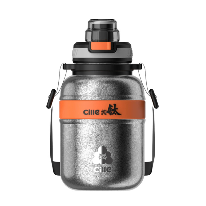 Large-capacity Creative Vacuum Double-layer Titanium Mug
