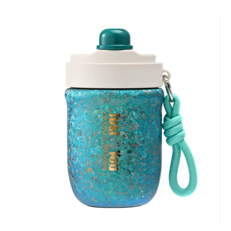 High-End ladies' Titanium Tumbler With Straws