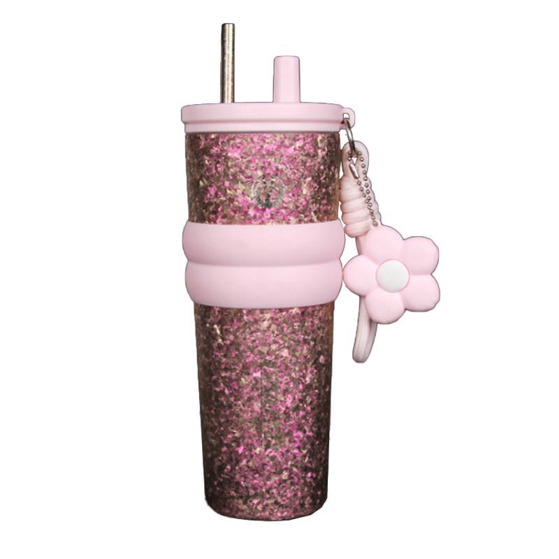 Large Capacity Tube Titanium Insulated Mug